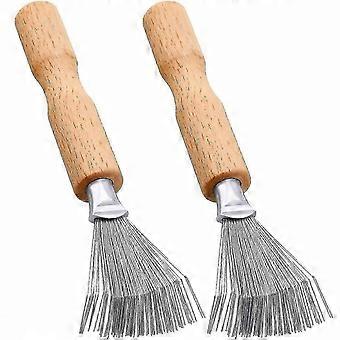 2-Pack Hair Brush and Comb Cleaning Tool Set for Hygiene Maintenance