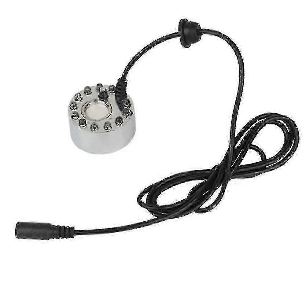 Mini Fog Maker Mist Machine with 12 LED Lights Ideal for Water Fountain Applications