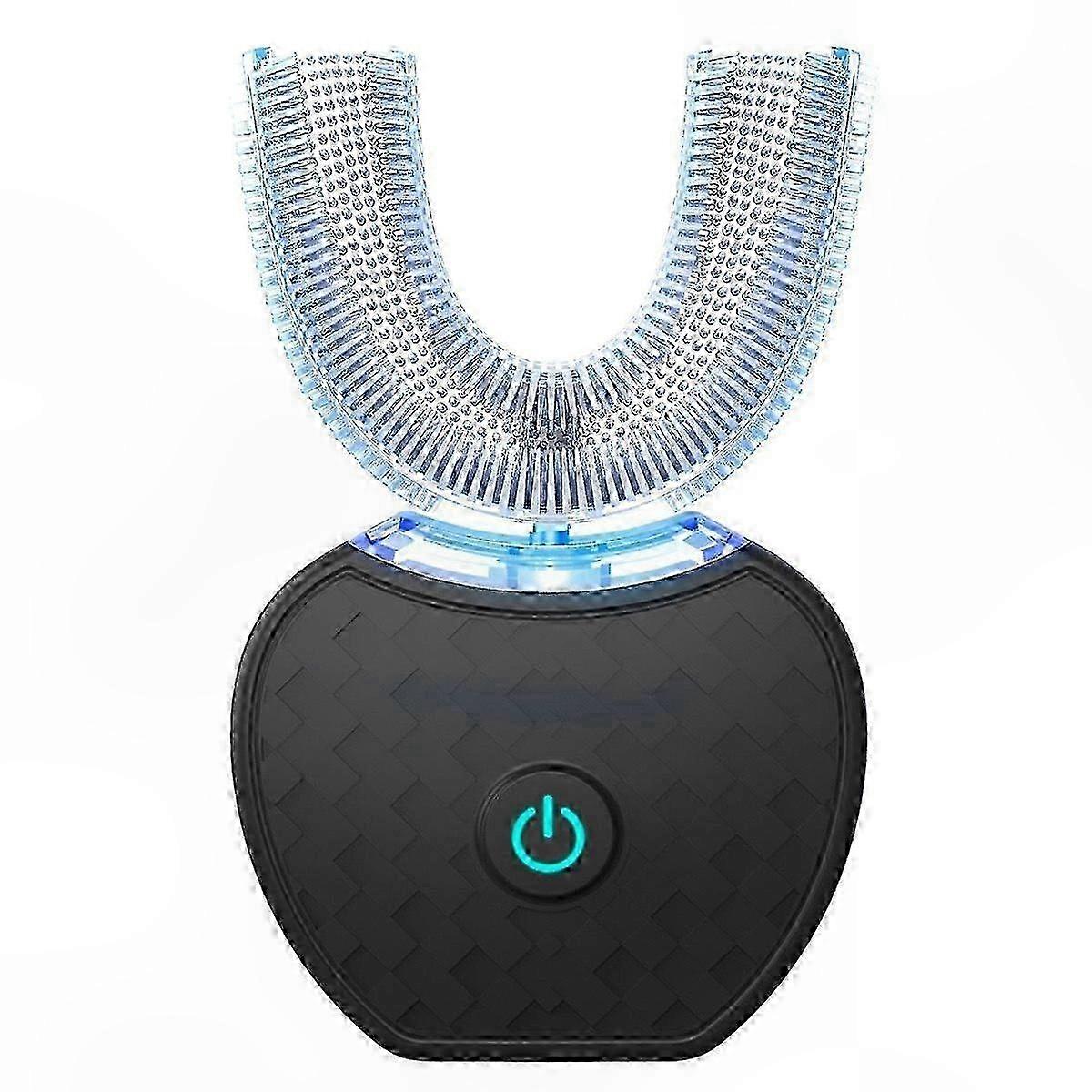 Electric Toothbrush with U-Shape Design, 360° Full Mouth Cleaning and Teeth Whitening Function