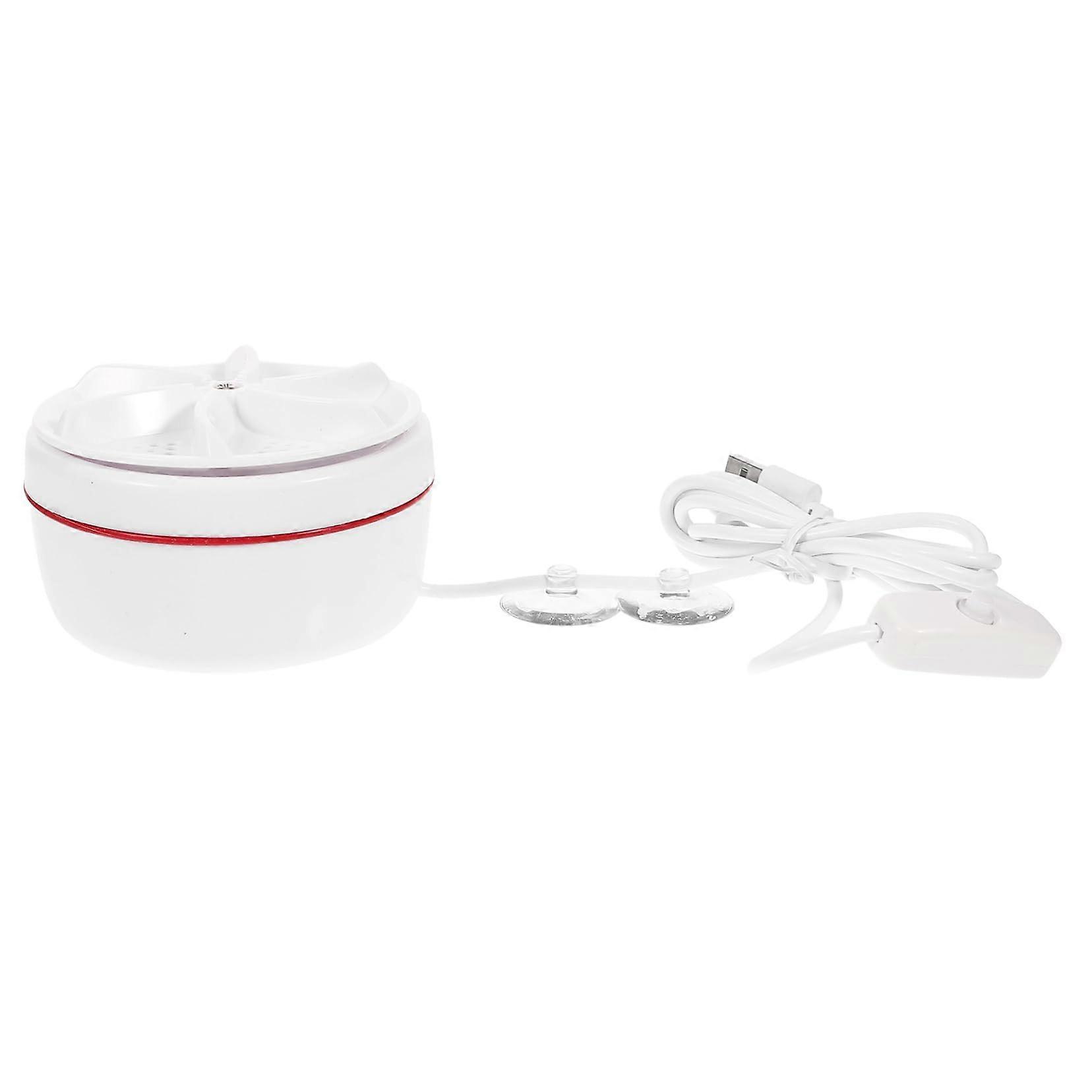 30W Mini Washing Machine for Travel, USB Rechargeable Compact Washer for Sensitive Clothes, Towels, Dorms, Small Spaces