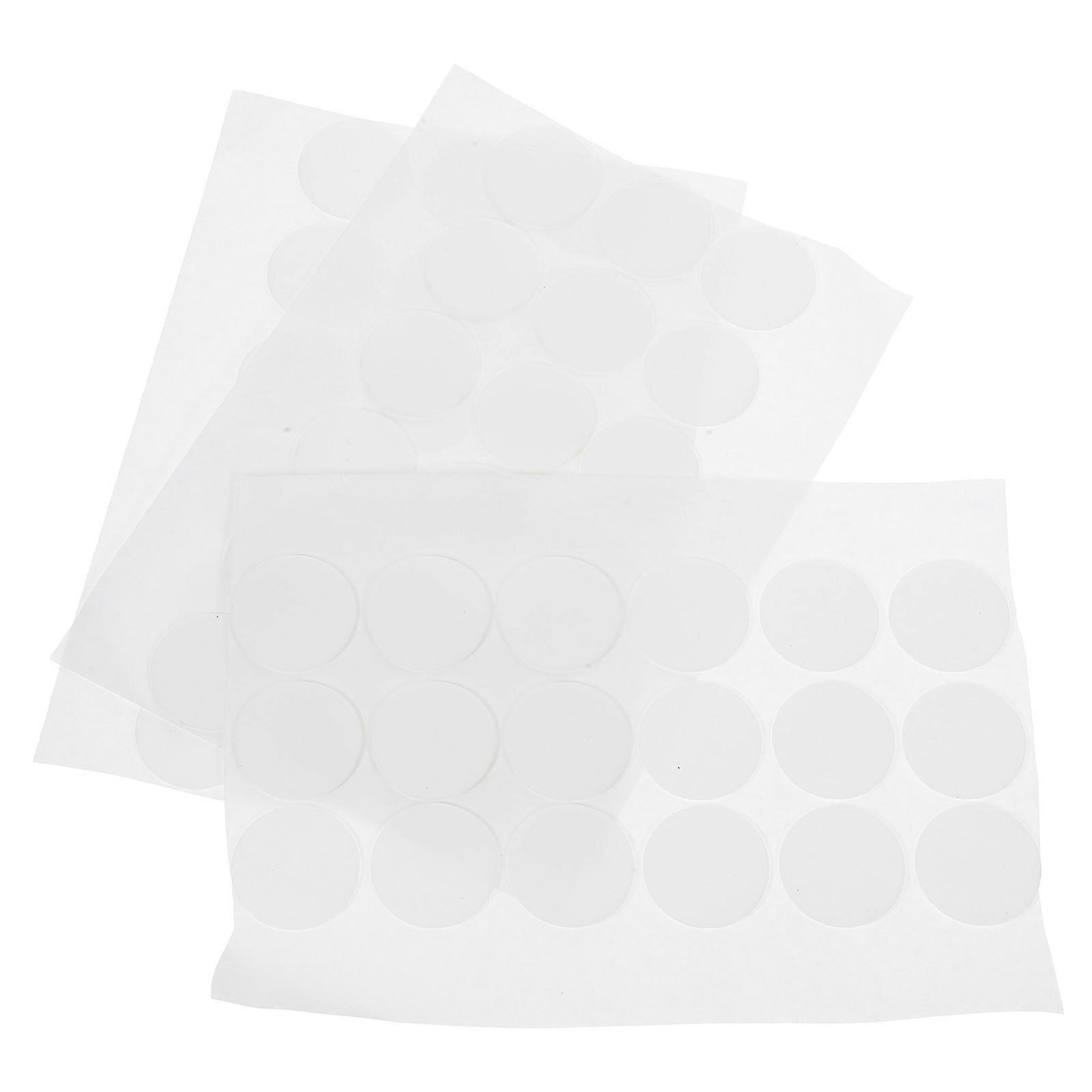 Transparent Double Sided Adhesive Dots for Home Use Strong Bond Removable 60 Pcs