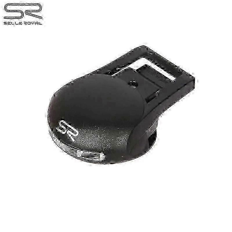Lightweight MTB Saddle with Rear LED Safety Light for SR Road Bikes, Enhances Cycling Visibility with Blinking Taillight