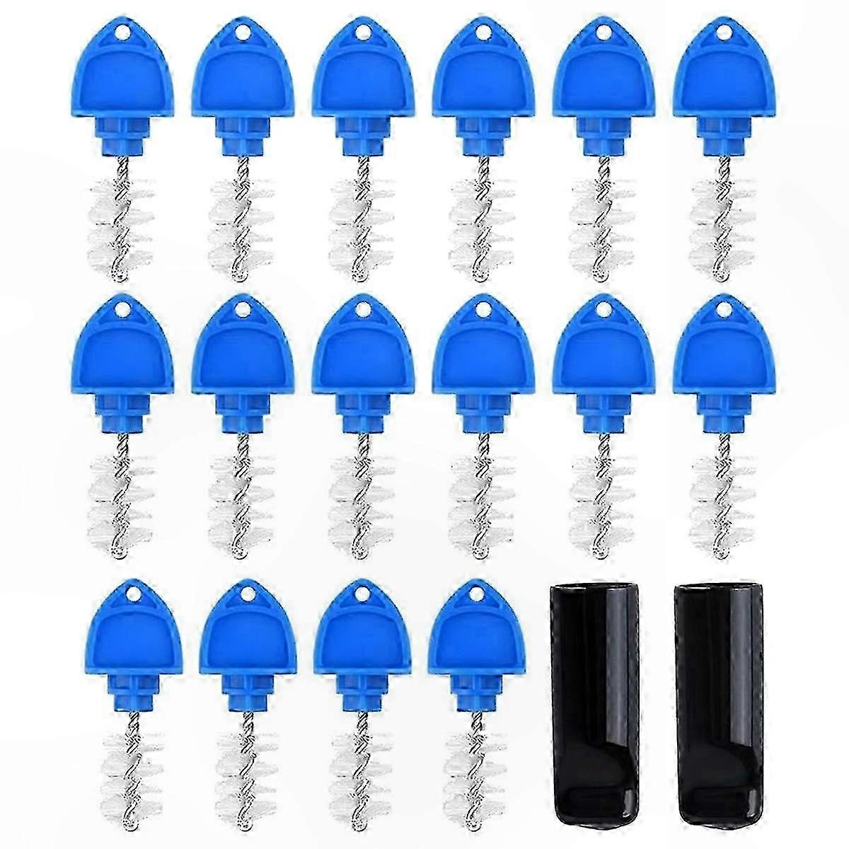 Draft Beer Faucet Cleaning Brush Set - 18 Pack Tap Plug Tool for Keg Maintenance