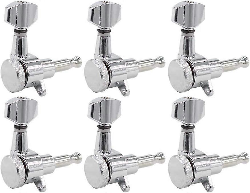 6R Inline  Guitar Locking Tuners Tuning Pegs Keys  Right Hand for Fender Stratoer Teleer S