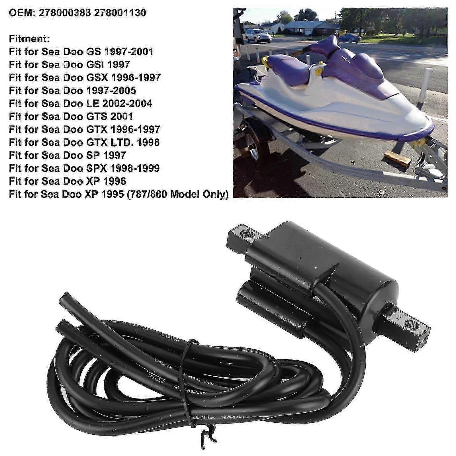 Coil 278000383 Fit For Sea Doo Gs Gsi Gsx Gtx Models