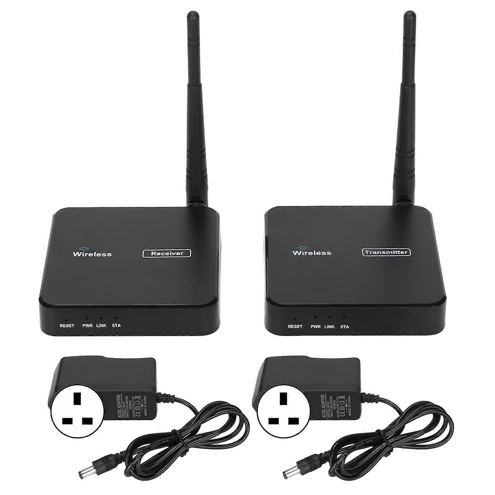 Wireless HD Multimedia Extender - 328ft Range, 1080P 60Hz, Plug & Play, UK Plug