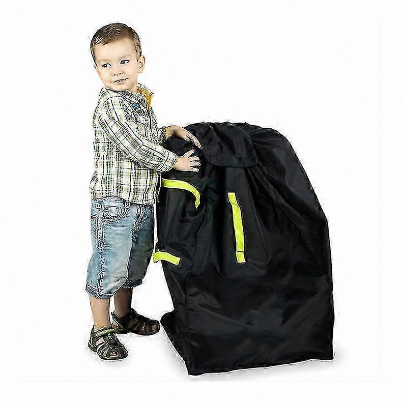 Oversized Double Stroller Travel Bag with Padded Straps & Durable Shell for Airline Use