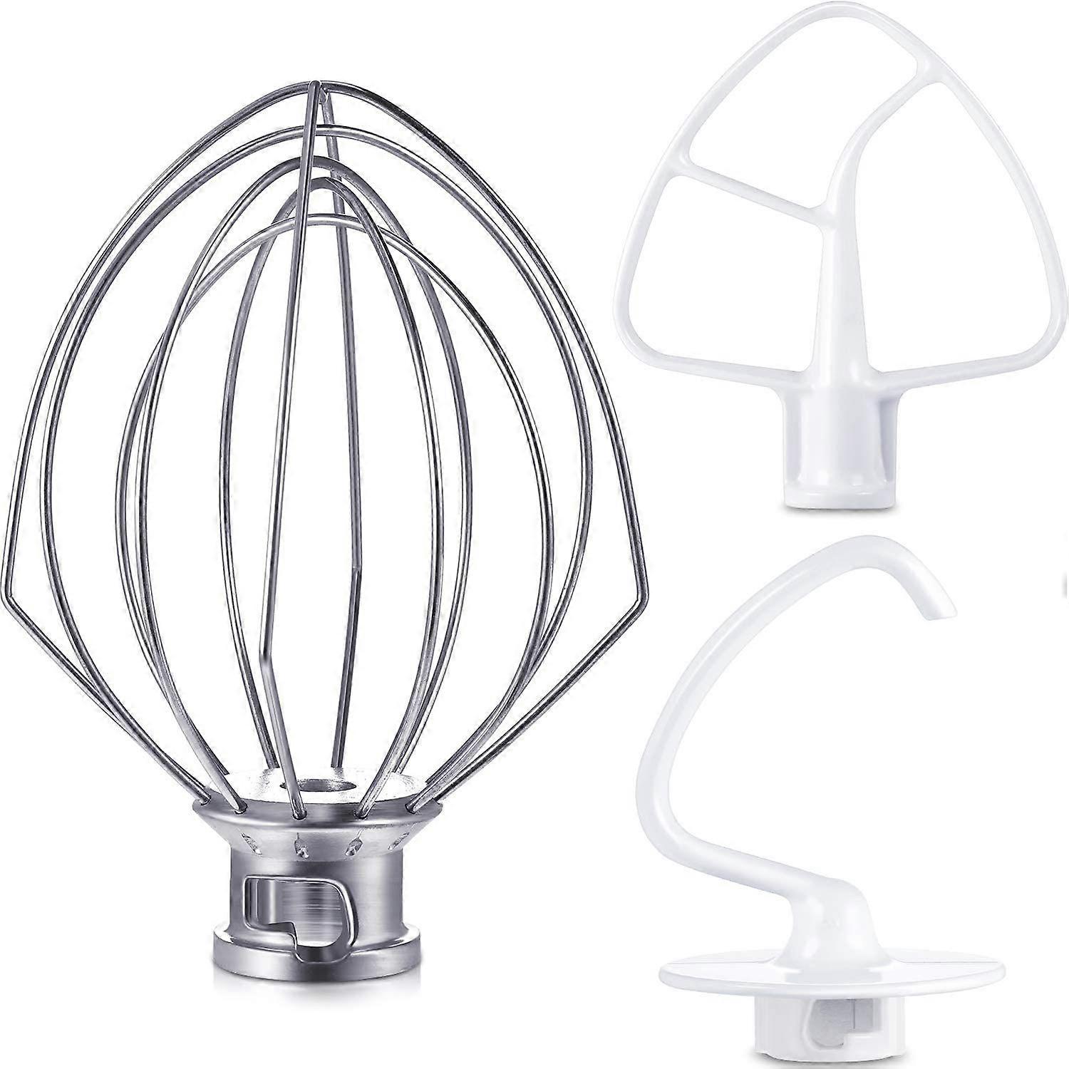 Blender Kit for K45DH Dough Hook,K45WW Wire Whip,K45B Coated Flat Blade ,3 Pcs Bowl Vertical Mixer