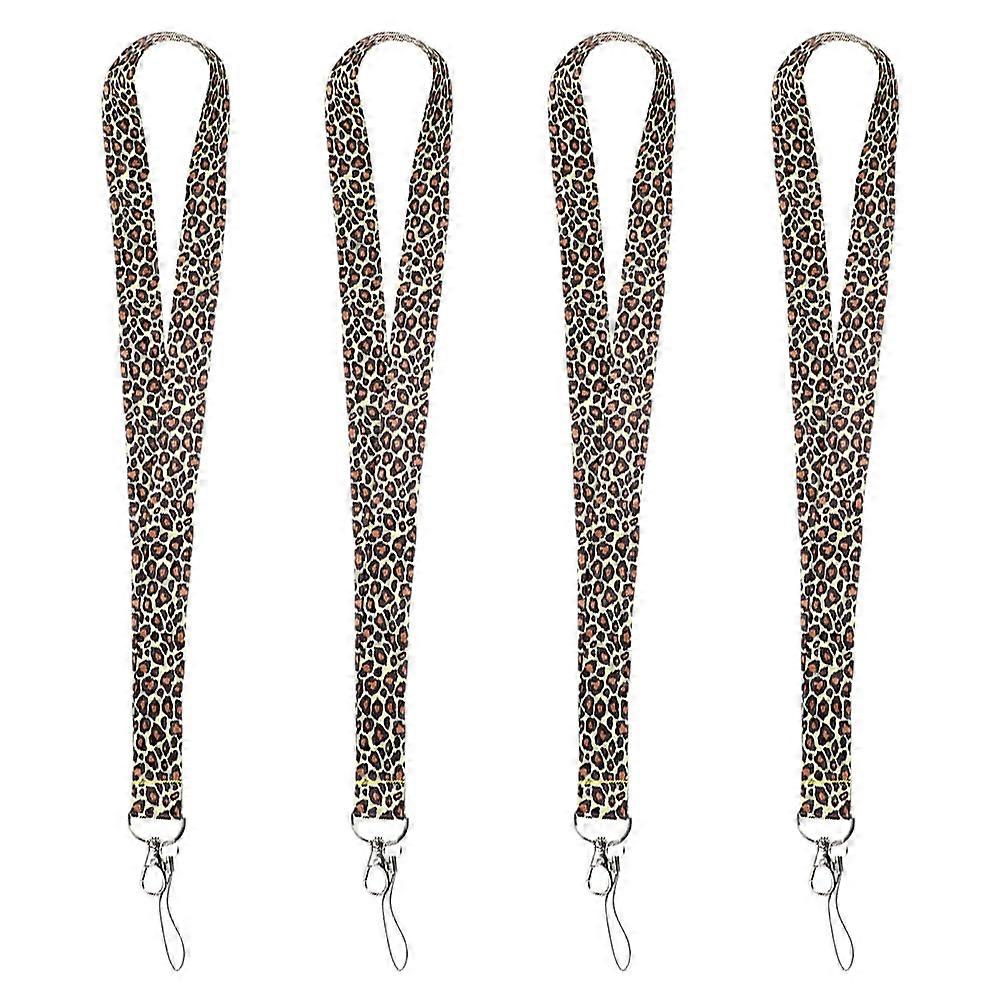 Strong Keychain Lanyard For ID Cards Hanging And Phone Camera Neck Ropes Durable And Long Term Carrying 4Pcs