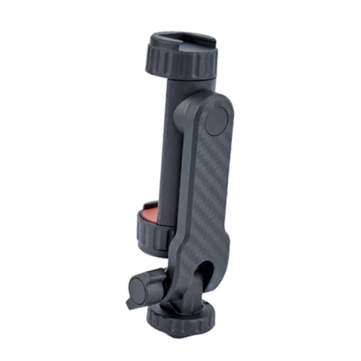Multi-Function Phone Camera Clip with Rotating Live Broadcast Fixing Clamp - Black