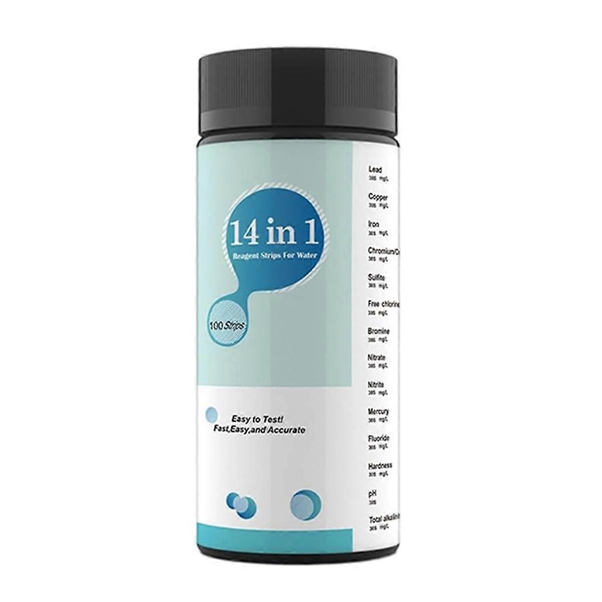 14-in-1 Water Test Kit for Drinking Water, for Tap, Home Water Testing Kits for Drinking Water,Water Hardness Test Kit B