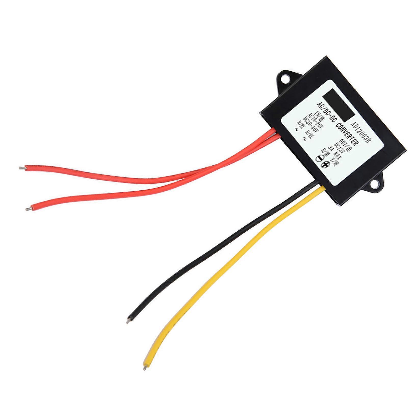 AC24V-DC12V Power Supply Module Converter Regulator for Car Audio 3A