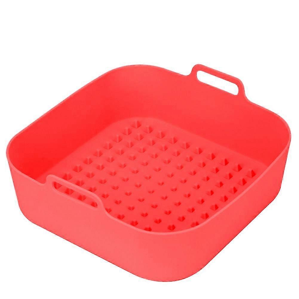 Air-Fryer Silicone Basket with Handle Air-Fryer Silicone Bakeware Baking Supplies