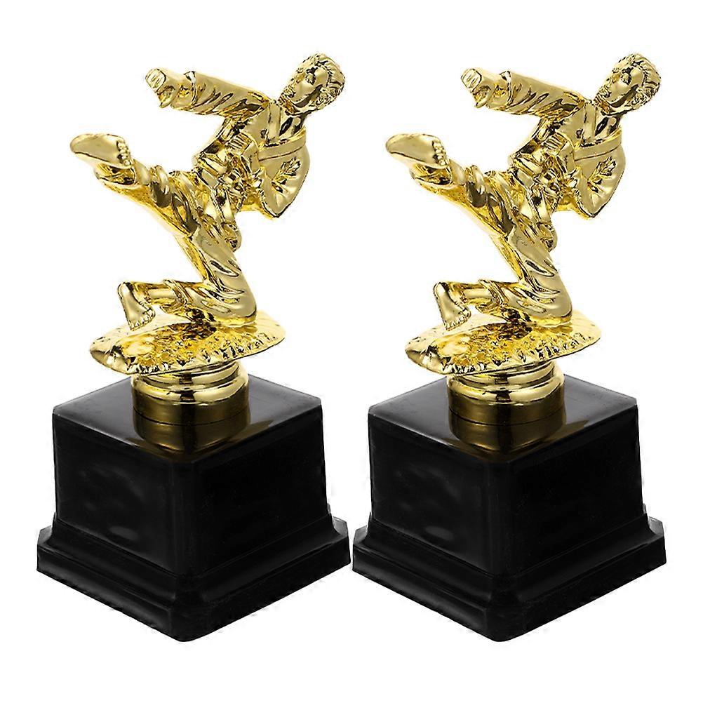 Martial Move Trophy Cup for Ceremony Decoration in 4Pcs Competition Set