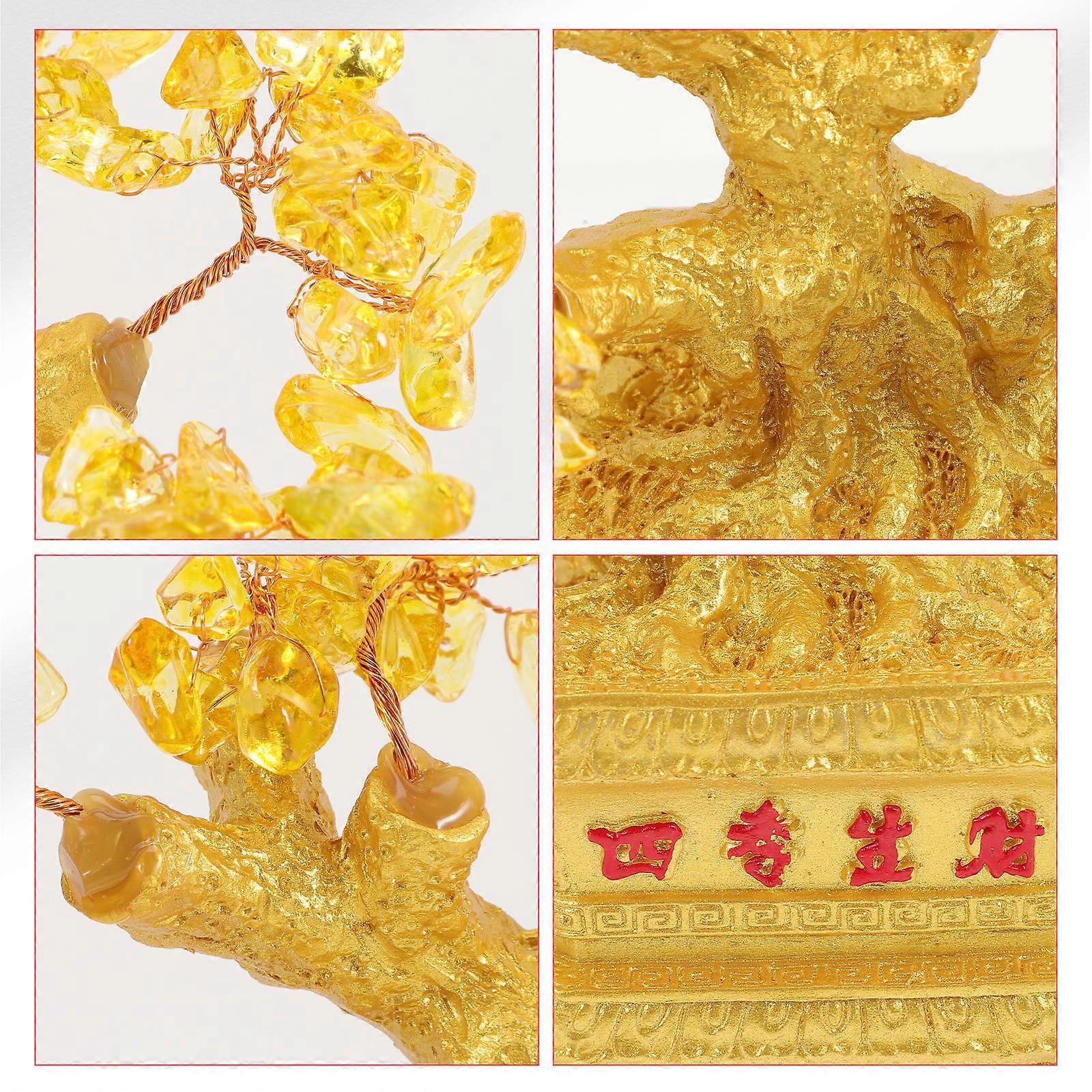 Crystal Bonsai Tree Fortune Tree Decoration for Table Ornament