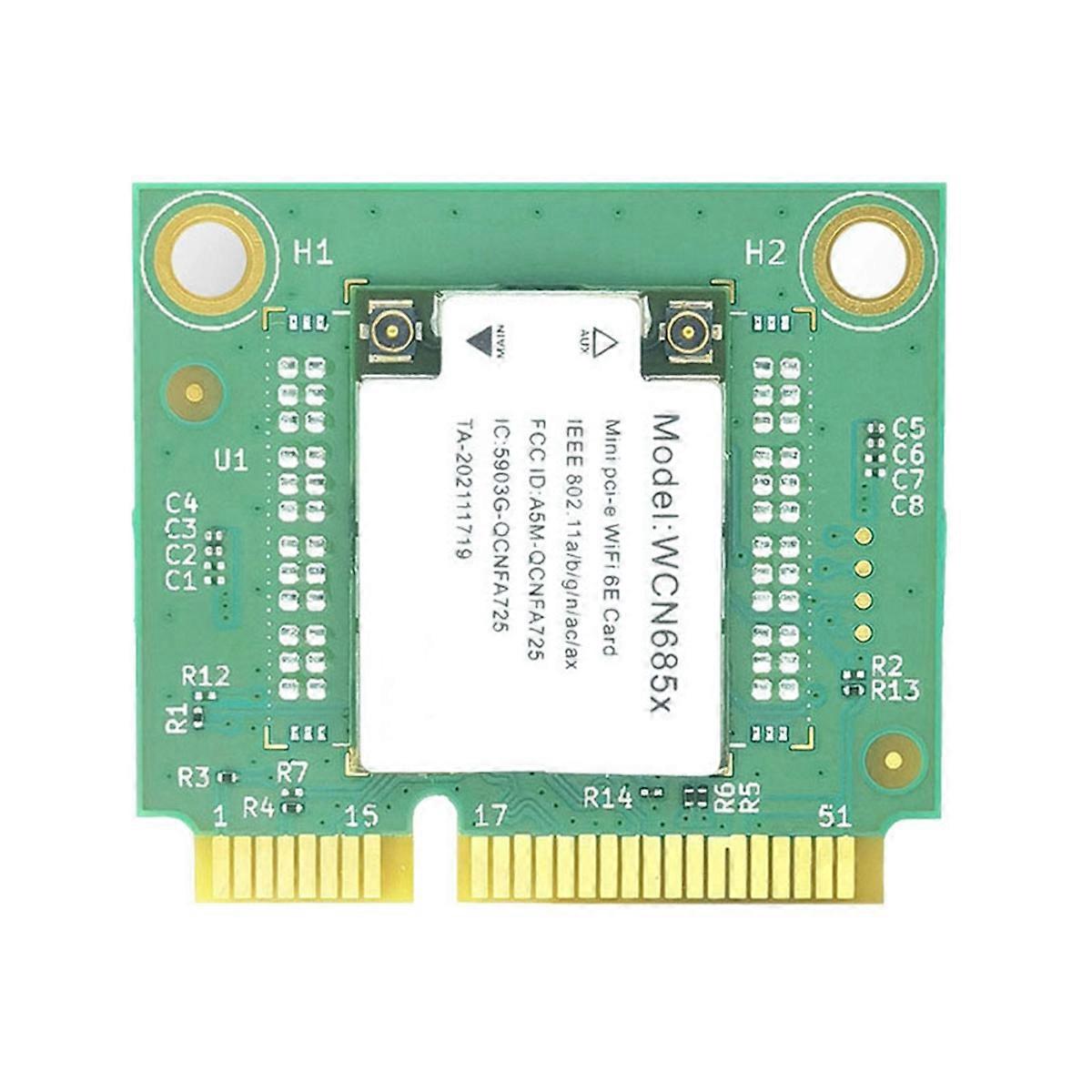 NFA725 NFA765 WCN685 WiFi Module WIFI6E AX6000 2.4G 5G 6G Bluetooth 5.2 Mini PCIE Wireless WiFi Car
