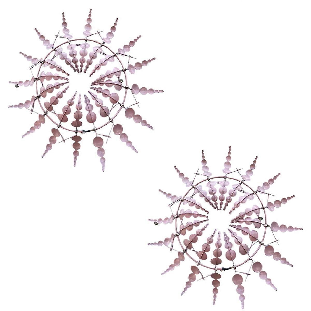 Pink Magic Metal Windmill Metal Windmill