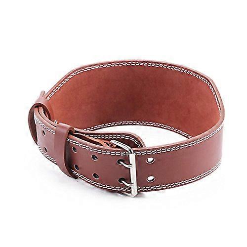 Weight Lifting Belt Back Support For Gym And Powerlifting Size L Brown