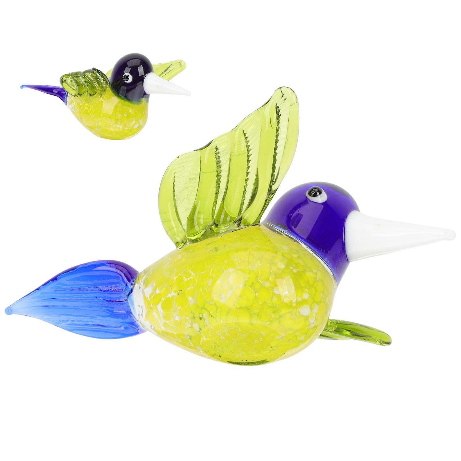 Hummingbird Ornamental Statue for Desktop Use 3Pcs Set