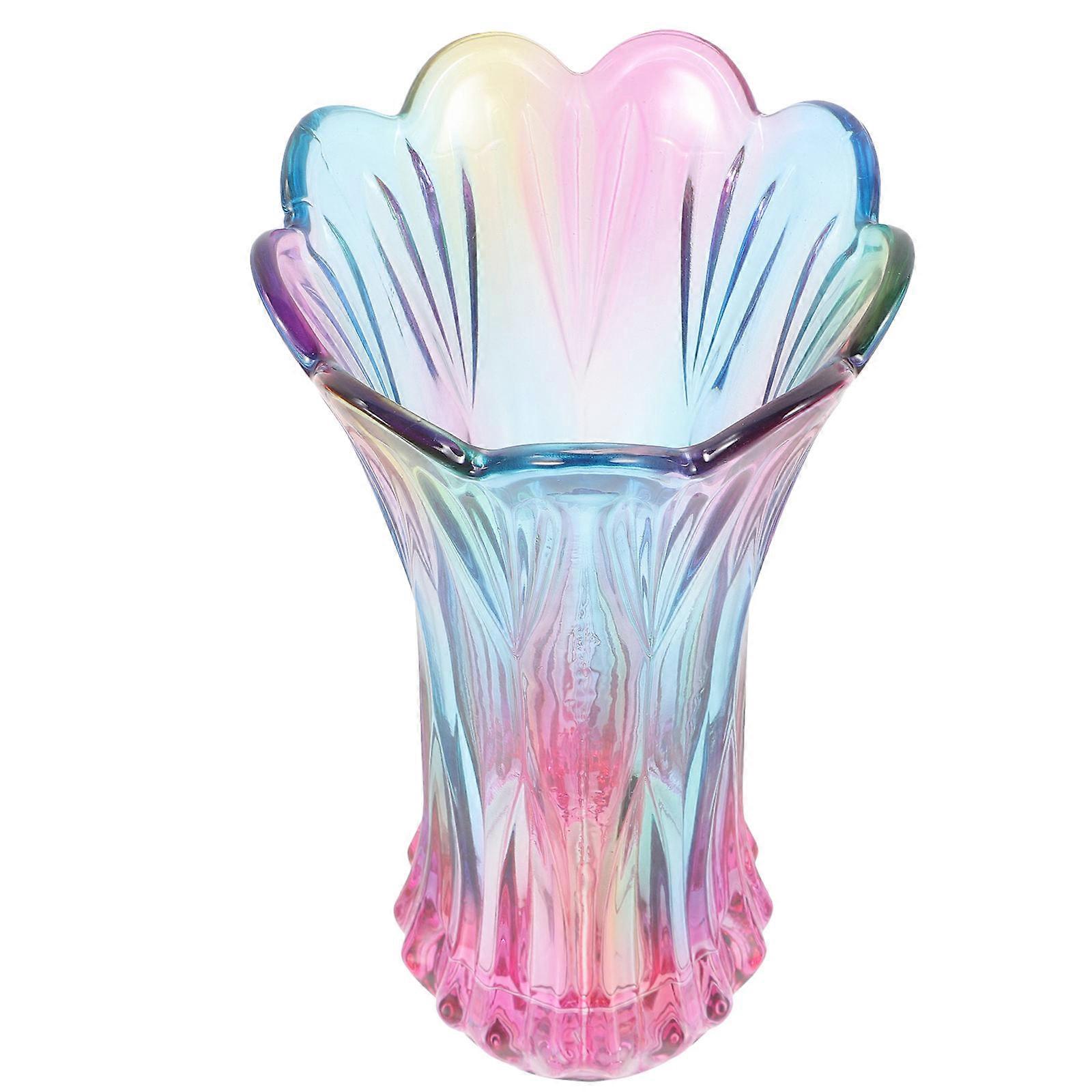 Multi Vase for Decor 2Pcs Clear Flower Display Floral Vase