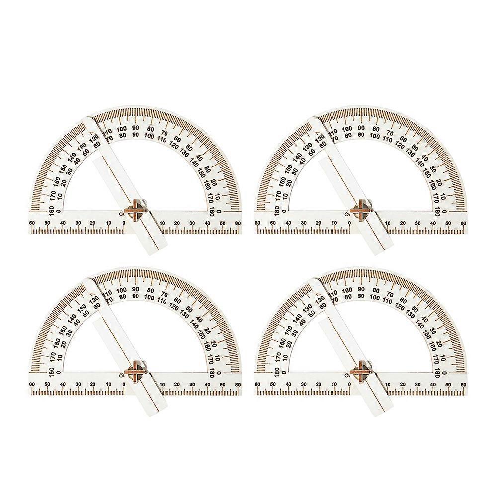 Wood Craft Kit Angle Protractor for Children DIY Projects 8Pcs