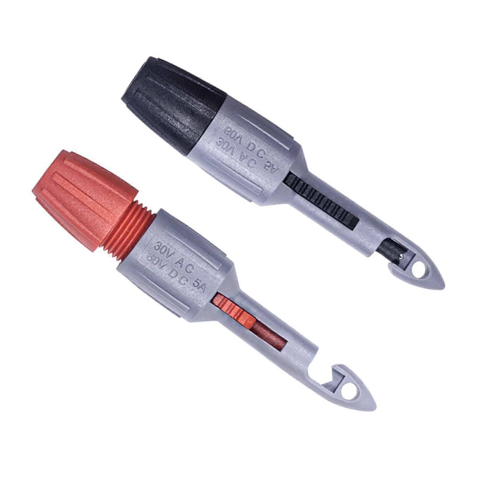 Puncture Needle Multimeter Probes Model 2 Stainless Steel Insulated Tips For Circuit Analysis