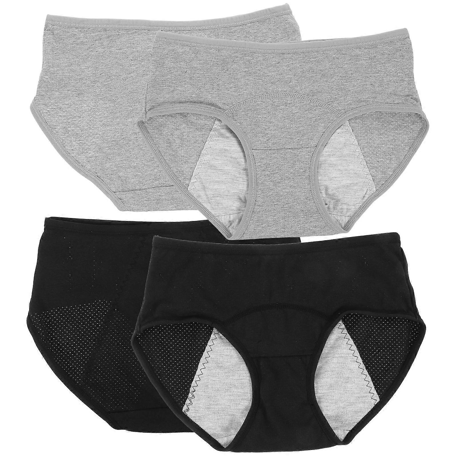 Leak-Proof Women 16 Pcs Midrise Panties For Menstrual Use Assorted Color Breathable Design