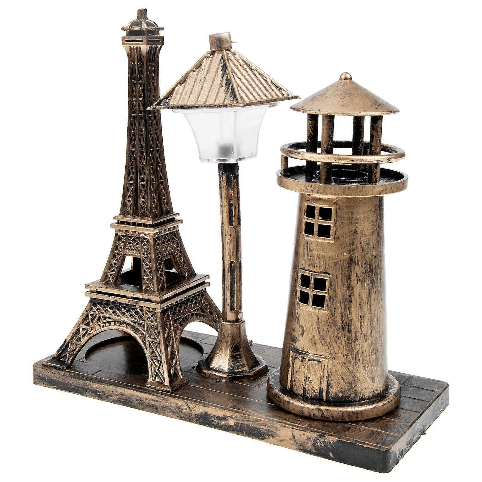 Desktop Night Lamp Eiffel Tower Vintage Night Light for Decoration 4Pcs