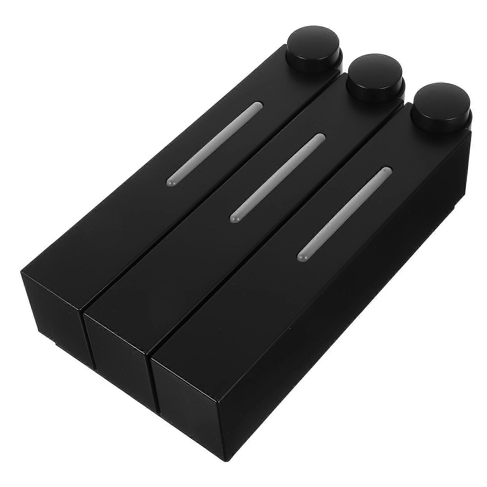 Soap Shampoo Dispenser Wall Mount Three Head Design Bathroom Supply 1Pack Leak Proof Automatic Operation