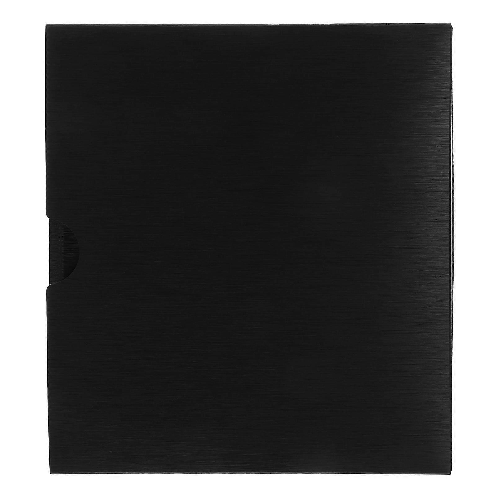 3Pcs Card Pockets Binder Cover 2-Ring Binder Office Use 8.25X7.35X1.73in Dust Protection