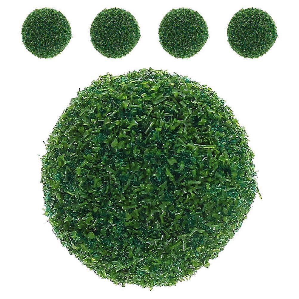 Artificial Decorative Ball Green Topiary Ball for Backyard Centerpieces 25Pcs