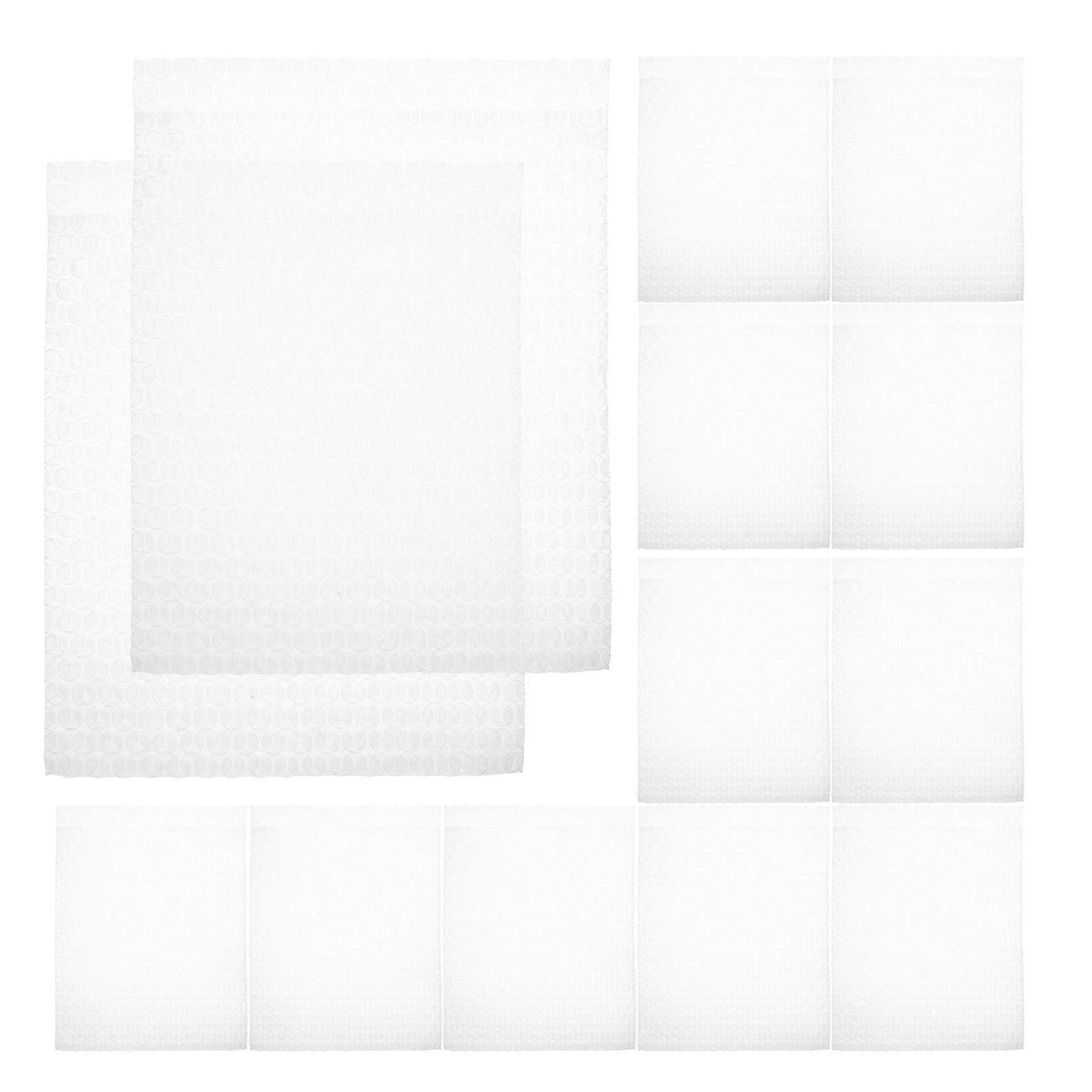 Storage Bubble Pouches Transparent Made from Pe Material 100Pcs Cushioning Bags