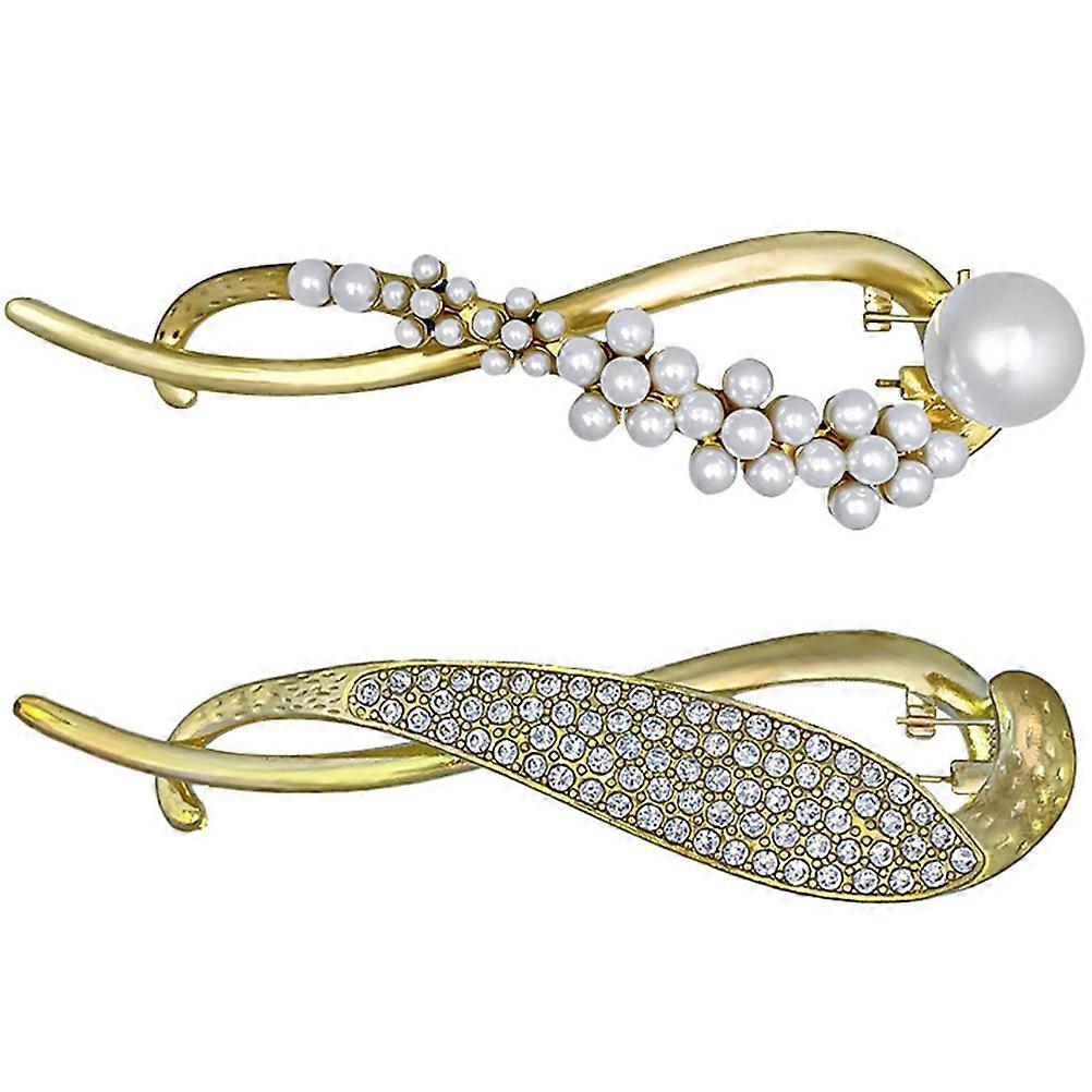 Strasszos hajcsat 2 db-os lófaroktartó, vegyes színben, partikra, ünnepségekre és mindennapi használatra