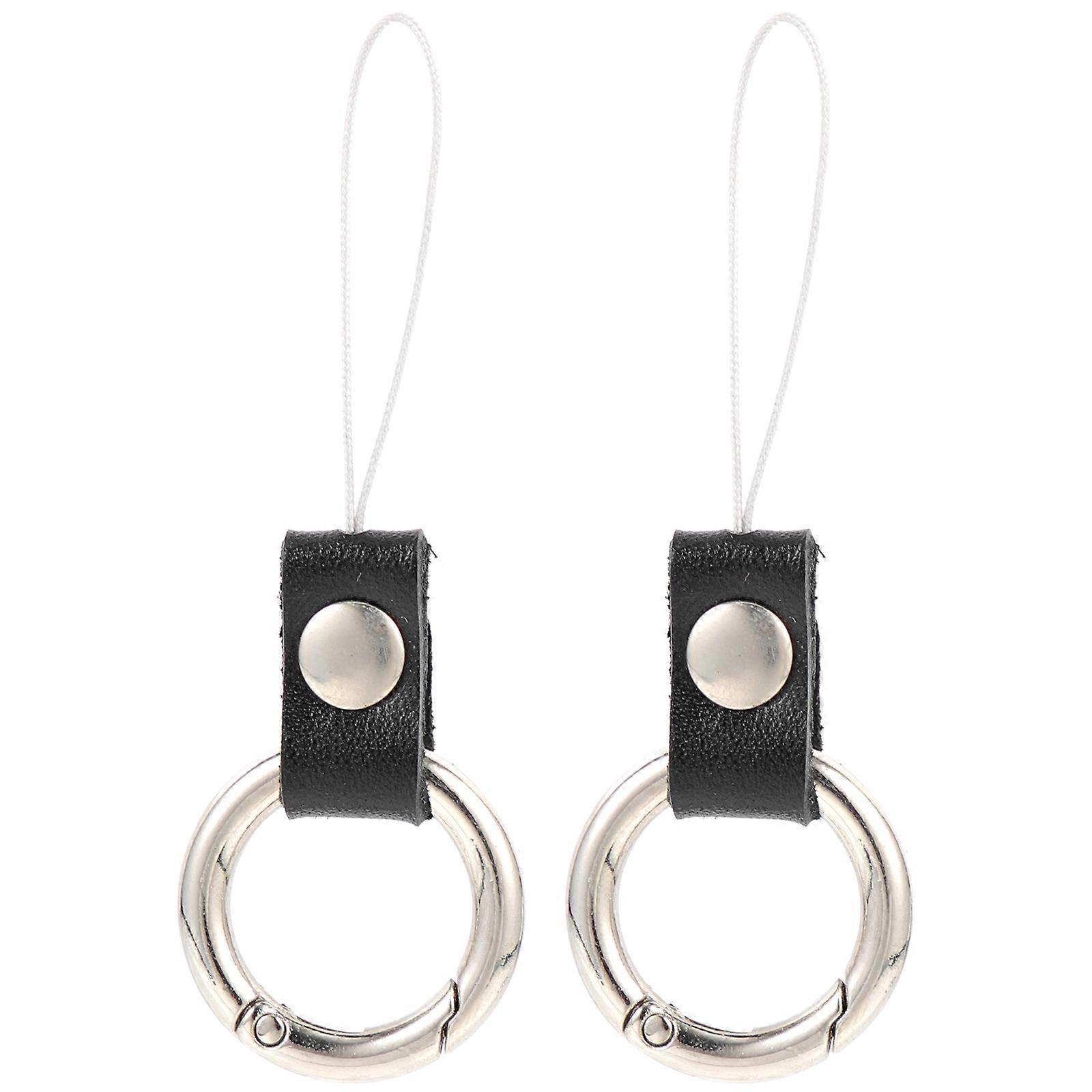 Phone Strap with Buckle Ring Phone Strap Rings 8Pcs Collection