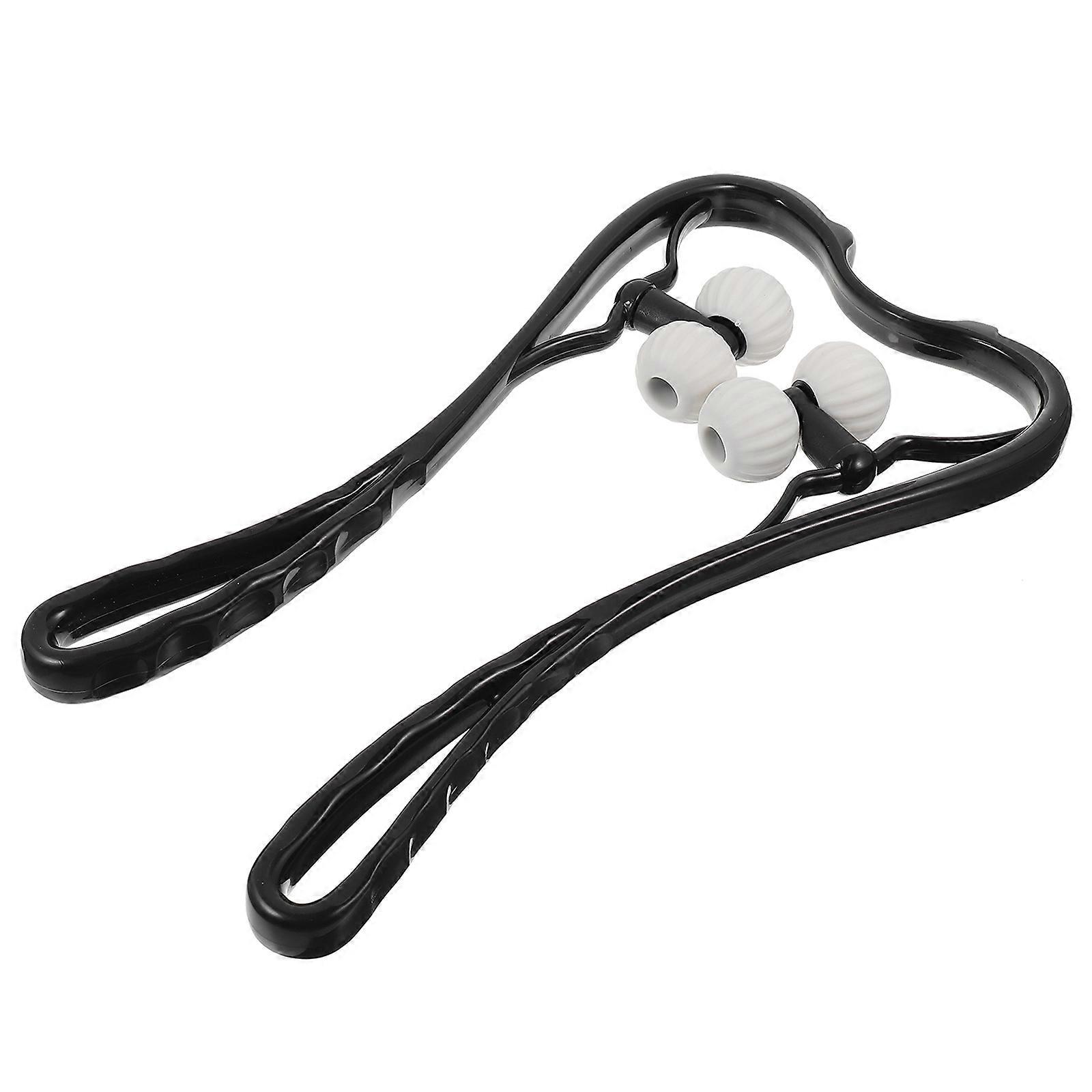 Manual Neck Massager Roller for 5Pcs Cervical Massage Tool