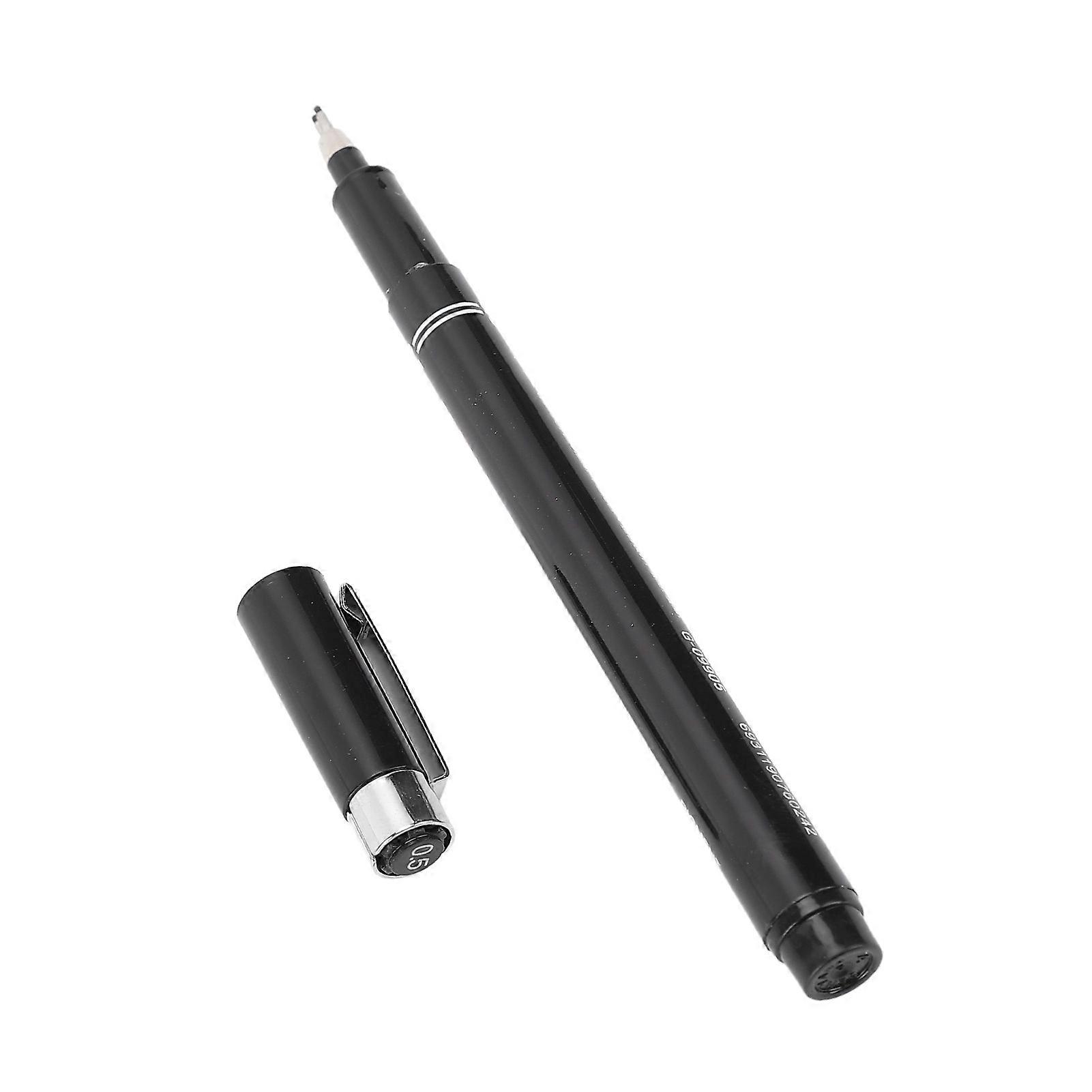 Double Line Drawing Pen 0.5mm Black Fine Tip for Sketching