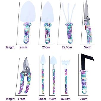 Kit Jardinage 10 Pièces - Outils Acier Inoxydable + Sac - Cadeau Parfait Pour Jardiniers Débutants Ou Confirmés