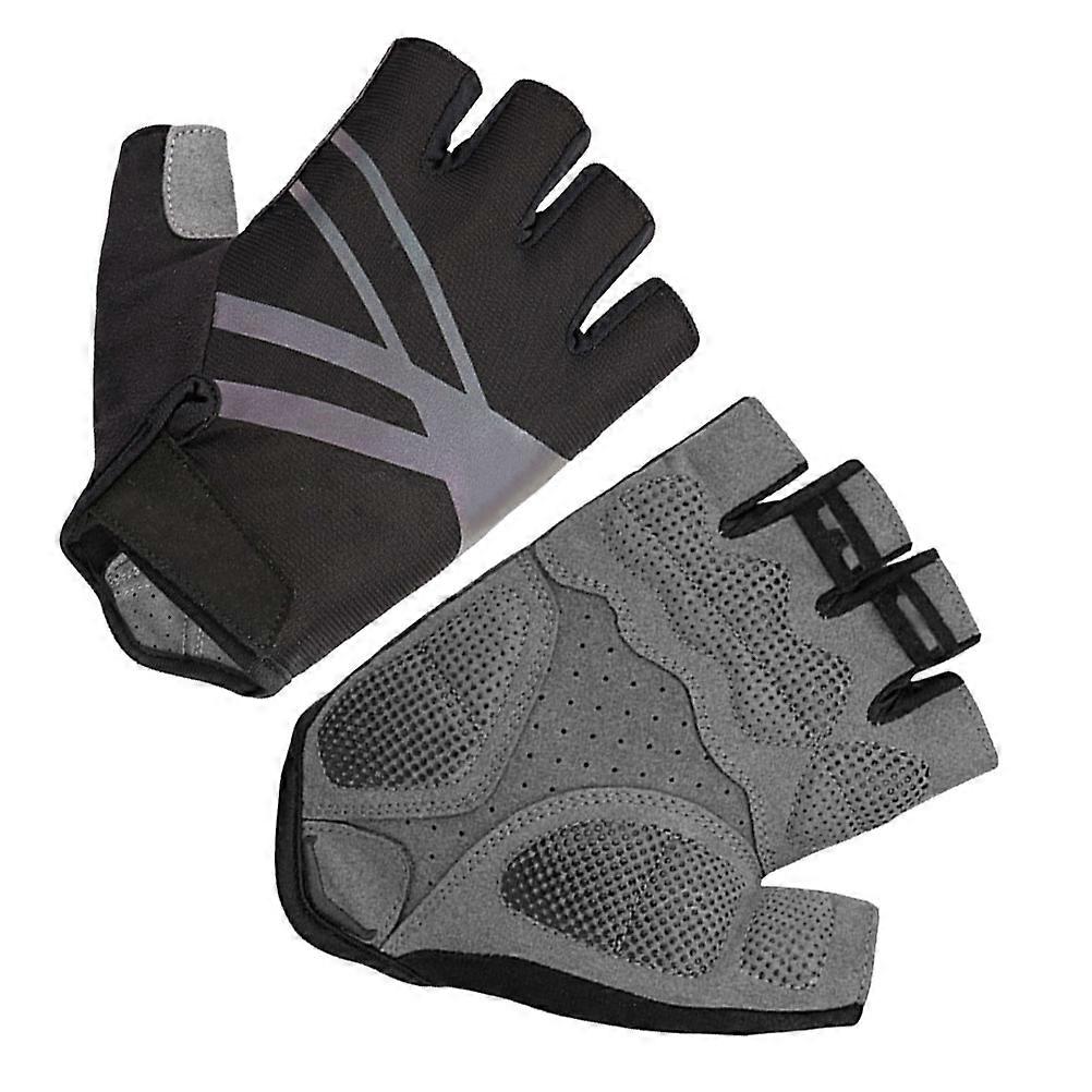 Breathable Cycling Half Finger Gloves for Anti-Slip Use 3Pairs
