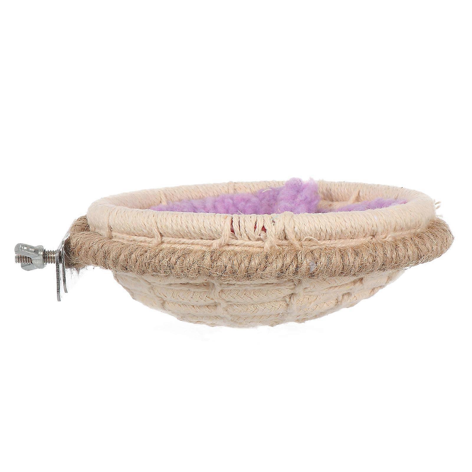 Handmade Rope Bird Nest Bird House for Holding Birds 2Pcs