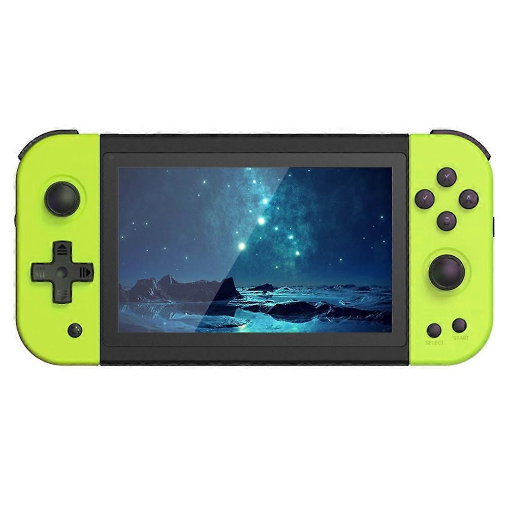 POWKIDDY x51 Handheld Game Console 5-inch IPS Screen Retro Arcade Gaming Console, 64G Memory Card