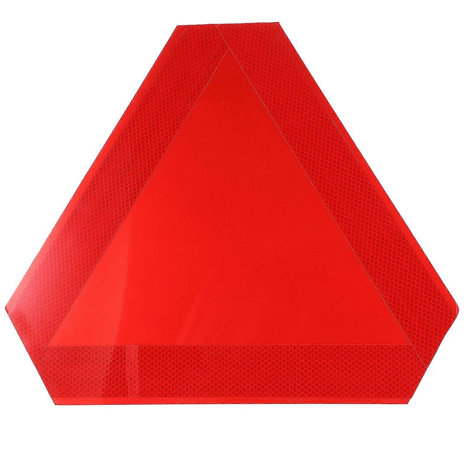 Slow Moving Vehicle Sign Reflective Slow Moving Sign Triangle Slow Moving Sign for Safety