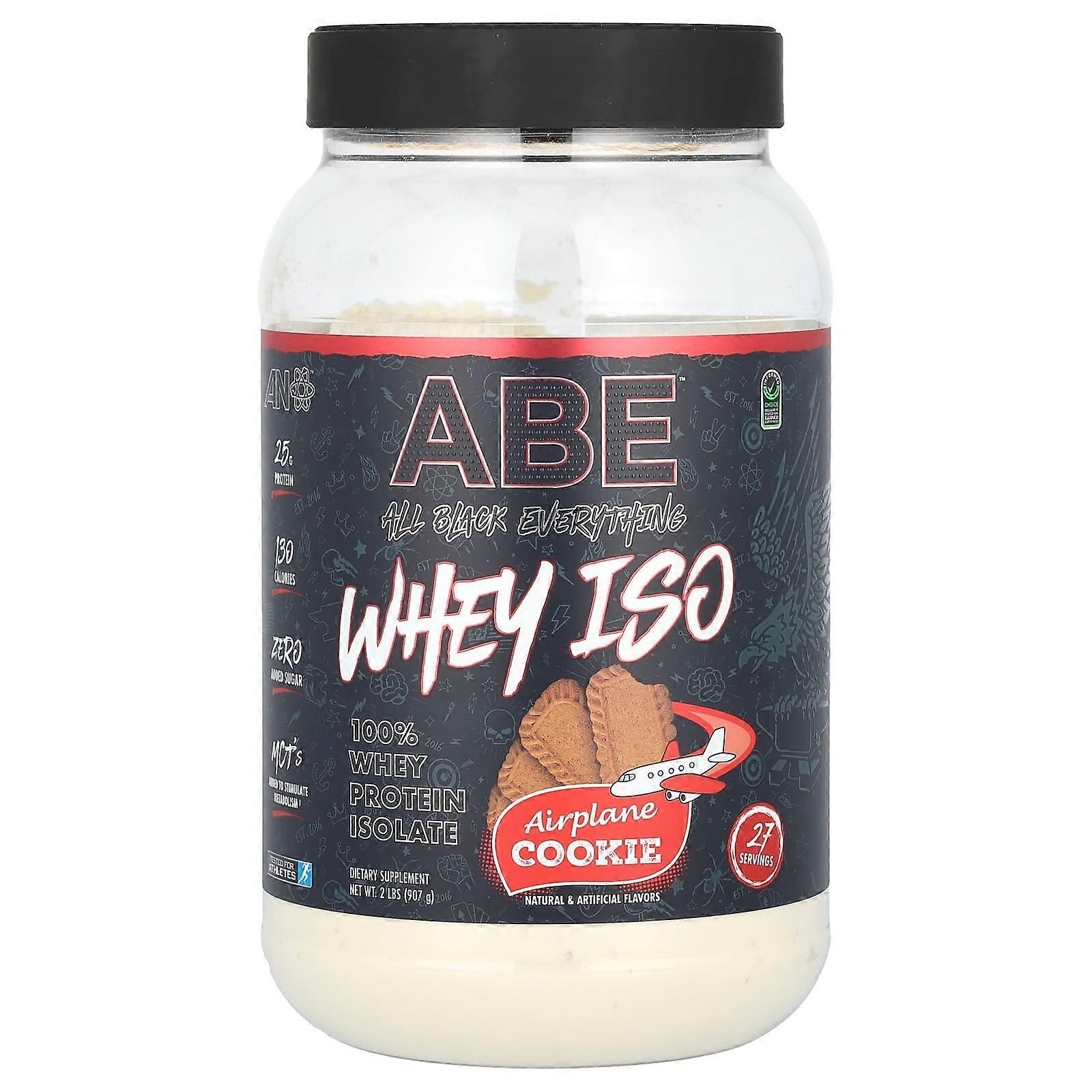 Whey ISO, Airplane Cookie, 2 lbs (907 g)