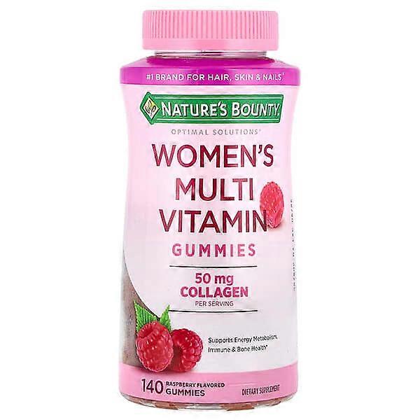 Nature's Bounty, Optimal SolutionsÃÂÃÂÃÂÃÂÃÂÃÂÃÂÃÂ®, Women's Multi Vitamin Gummies, Raspberry, 140 Gummies