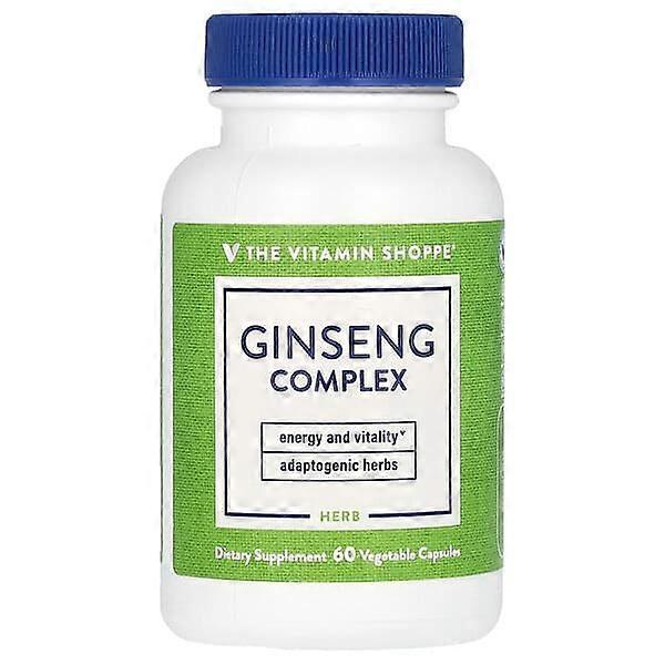 The Vitamin Shoppe, Ginseng Complex, 60 Vegetable Capsules