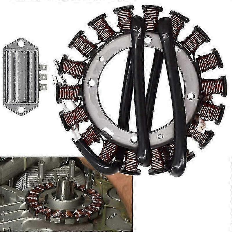 Stator Kit for Kohler 54-755-09S Engines - Compatible with K482, K532, K582, K161, K181, K241 Engines (15/20 Amp)