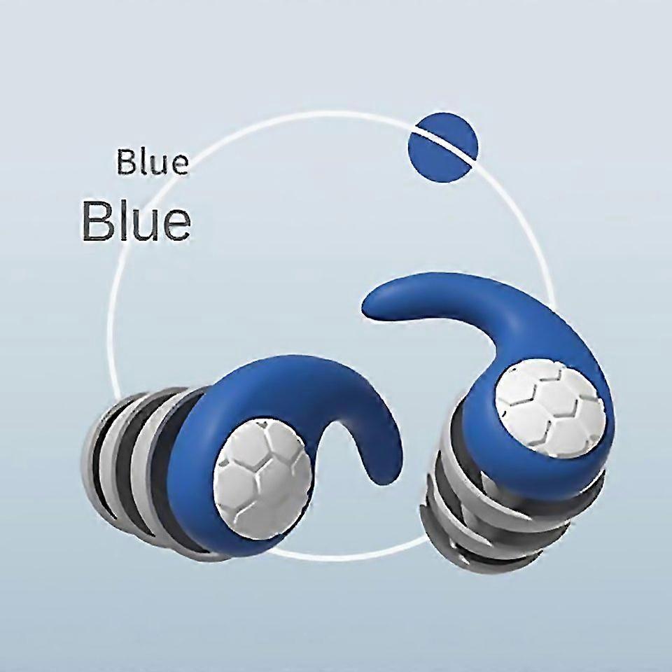 For 1pair Sleeping Ear Plug Noise Reduction Tapones Oido Ruido Soft Silicone Earplug