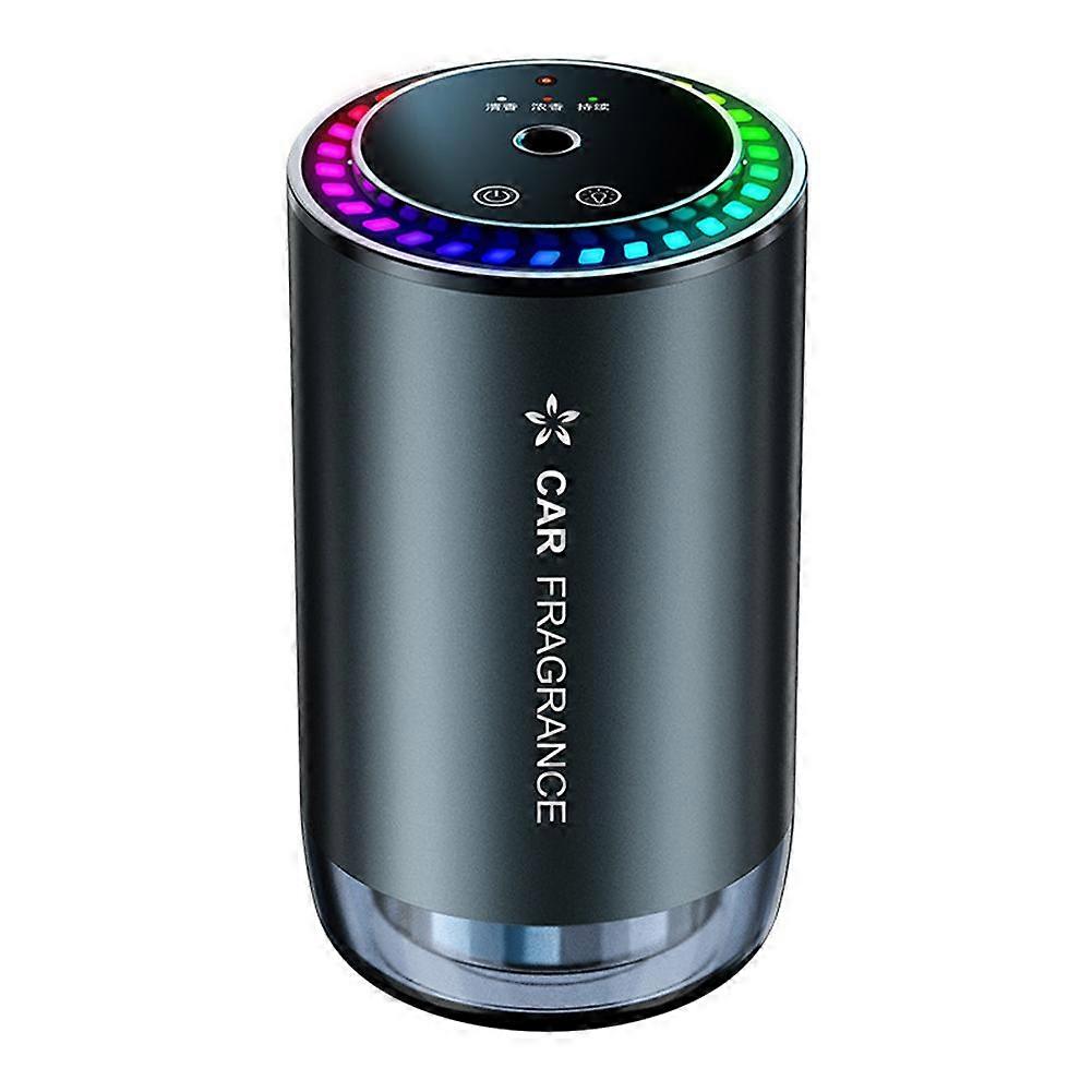 Smart Projection Car Aromatherapy Machine with Auto Start Stop Adjustable Fragrance and Starry Sky LED Atmosphere Lights