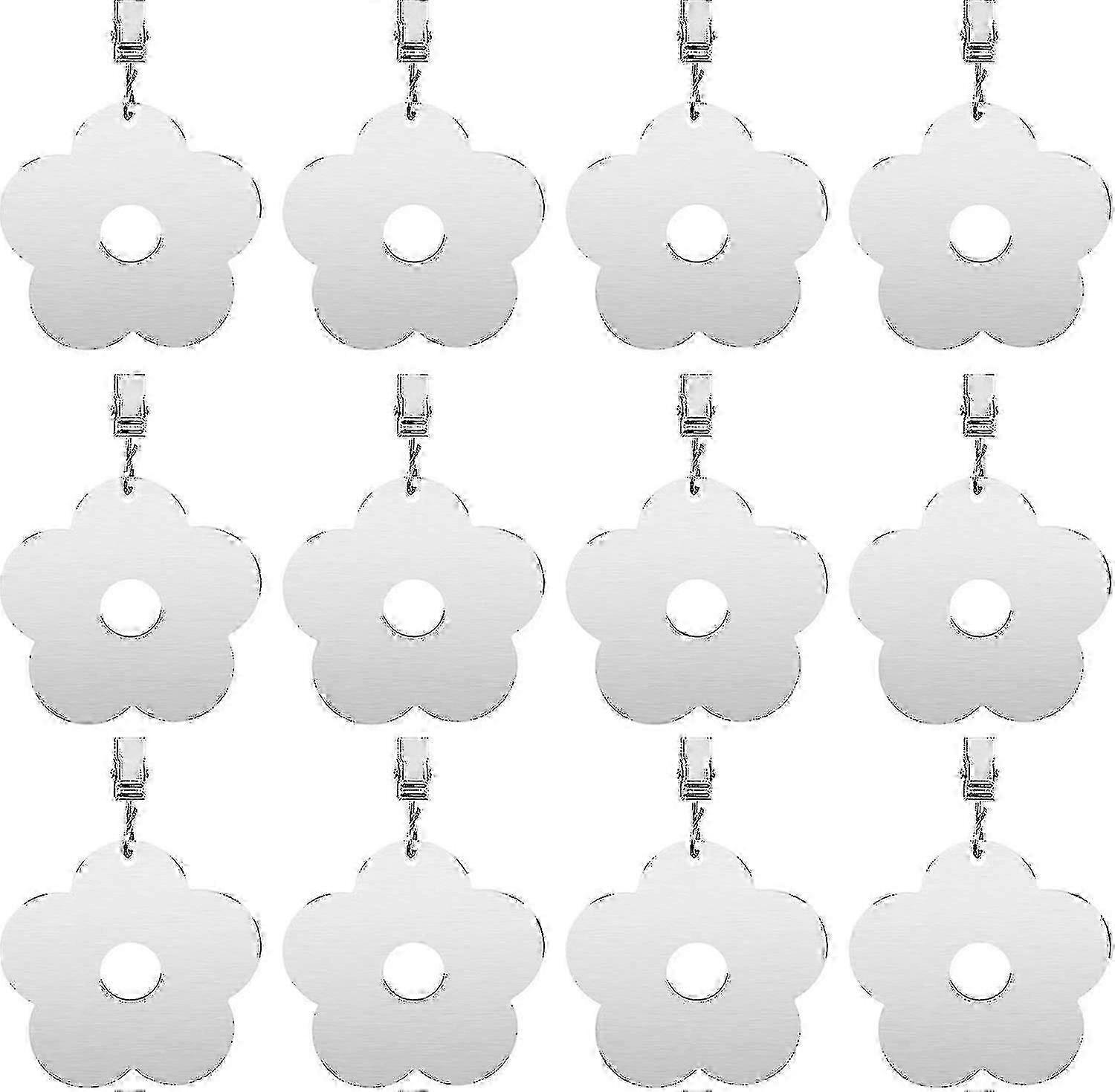 Extra Heavy Tablecloth Weights - 12 Pcs for Garden Outdoor Use