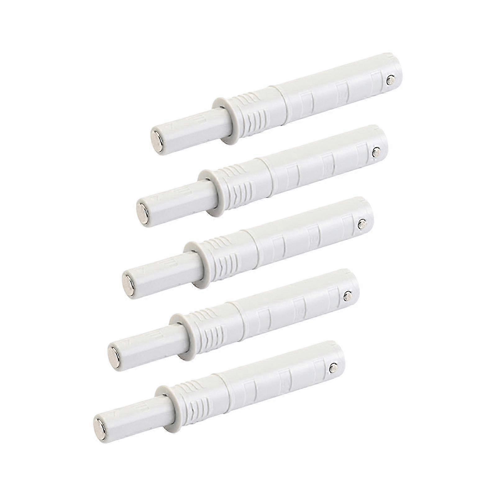 Push to Open Door Latch Cabinet Hardware Touch Release Spring on Close Push Opener for Closet Wardrobe Furniture Rvs Bedroom