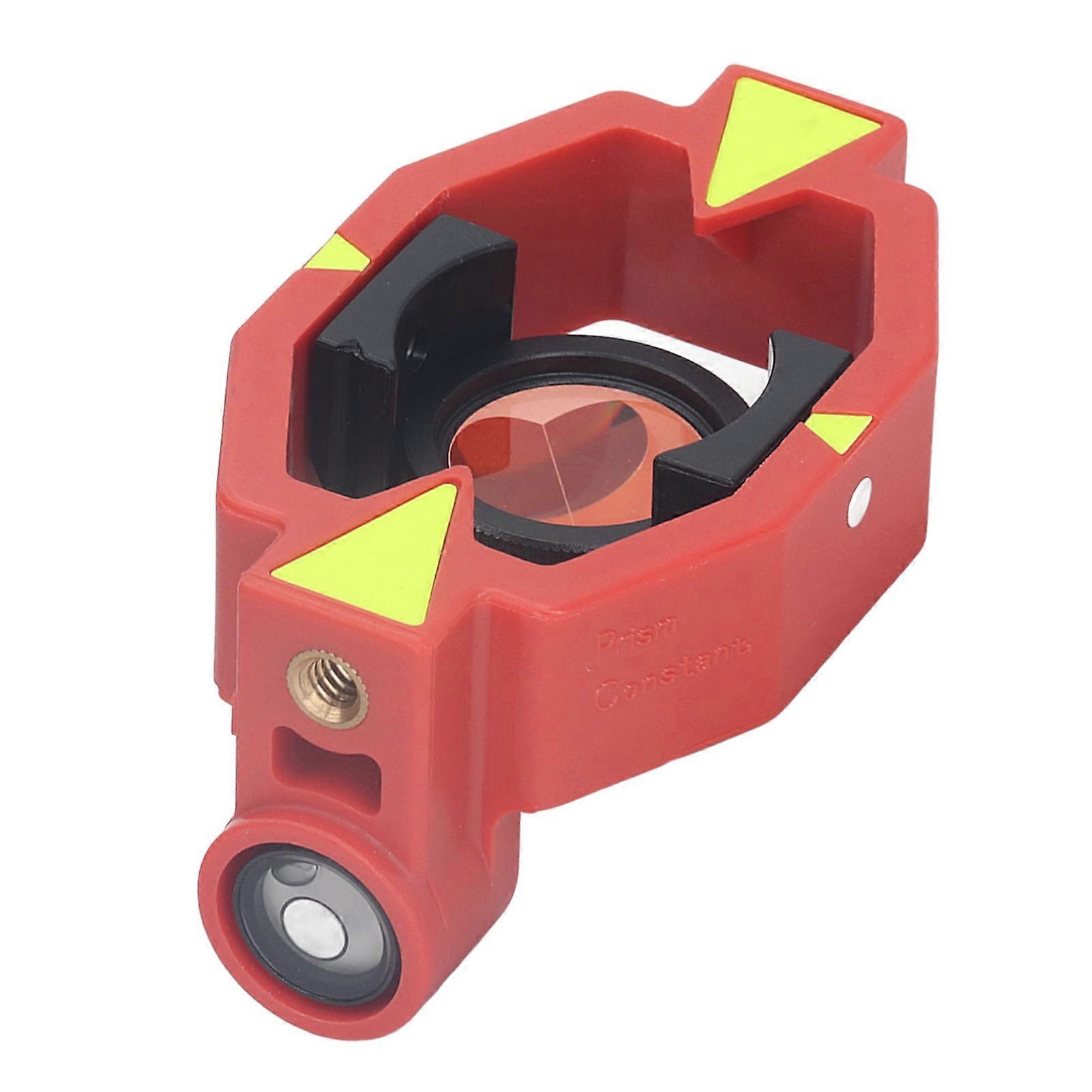 Total Station Surveying Prism 0mm Constant 25.4mm Effective Diameter Total Station Survey Mini Prism for Leica 